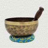 tibetan singing bowl with a holder