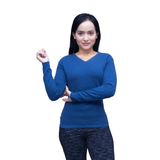 Luxury Pure Cashmere V neck Sweater form women.