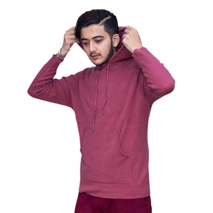 Pure cashmere pullover, hoodie for men.