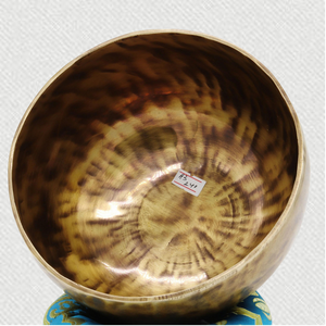 7” Antique Hand-hammered Tibetan Singing bowl  for chakra healing