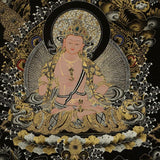 tibetan vajrasattva thangka painting