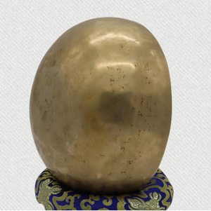 10" Antique Hand Hammered Tibetan Singing Bowl for Healing and Meditation