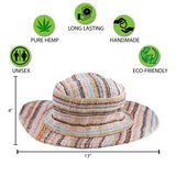 eco-friendly summer hemp hat