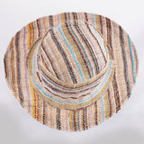 handmade unisex multicolor hemp hat