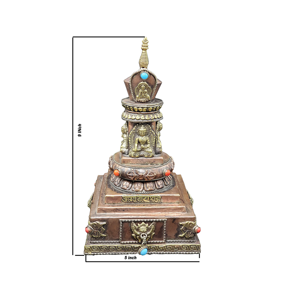 ancient buddhist incense burner