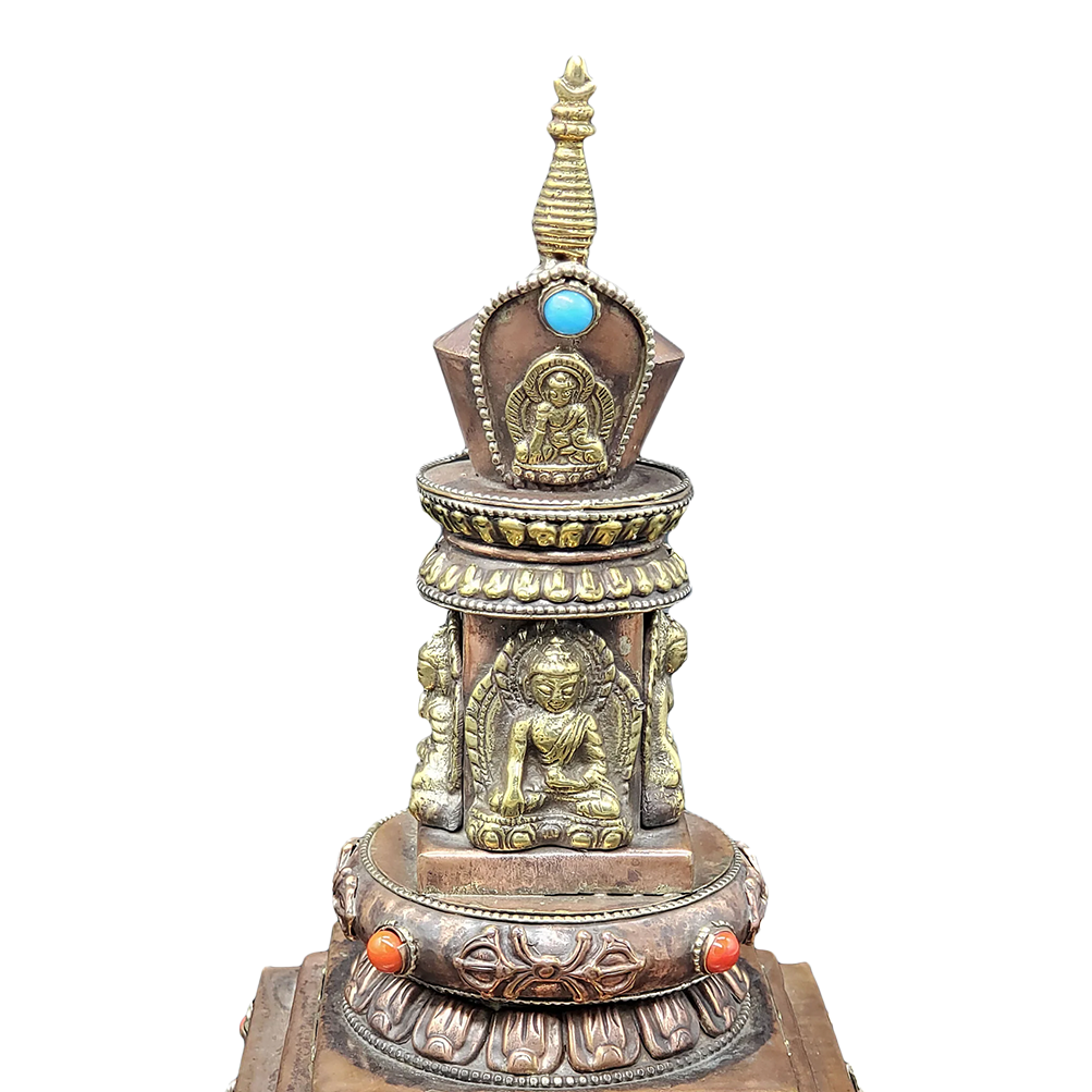 vintage buddhist incense burner 