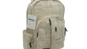 natural grey hemp bagpacks