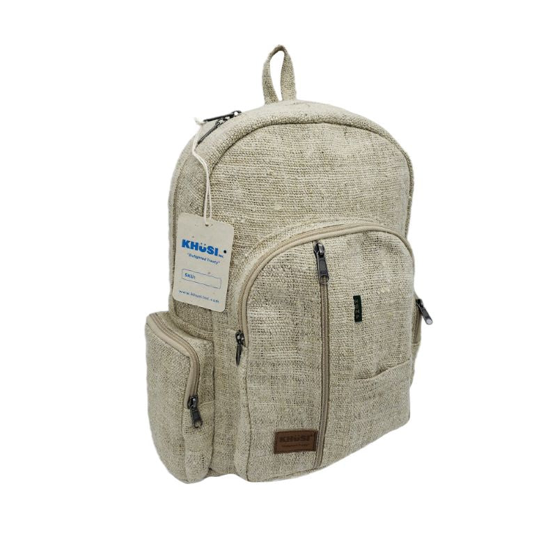 small hemp backpack design