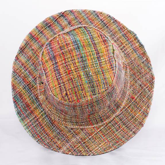 pure colorful hemp hat for summer