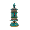mini tibetan prayer wheel for table decor