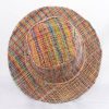 pure colorful hemp hat for summer