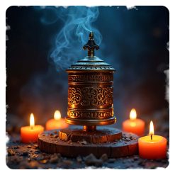 Tibetan Prayer Wheel