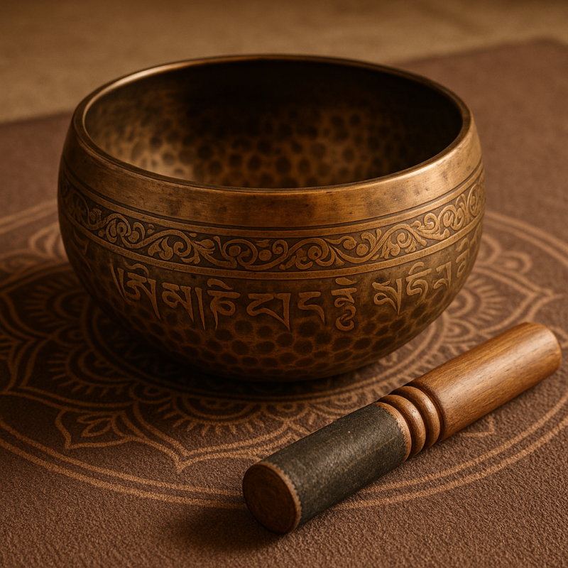 Handmade Tibetan Singing Bowl from Nepal for Meditation